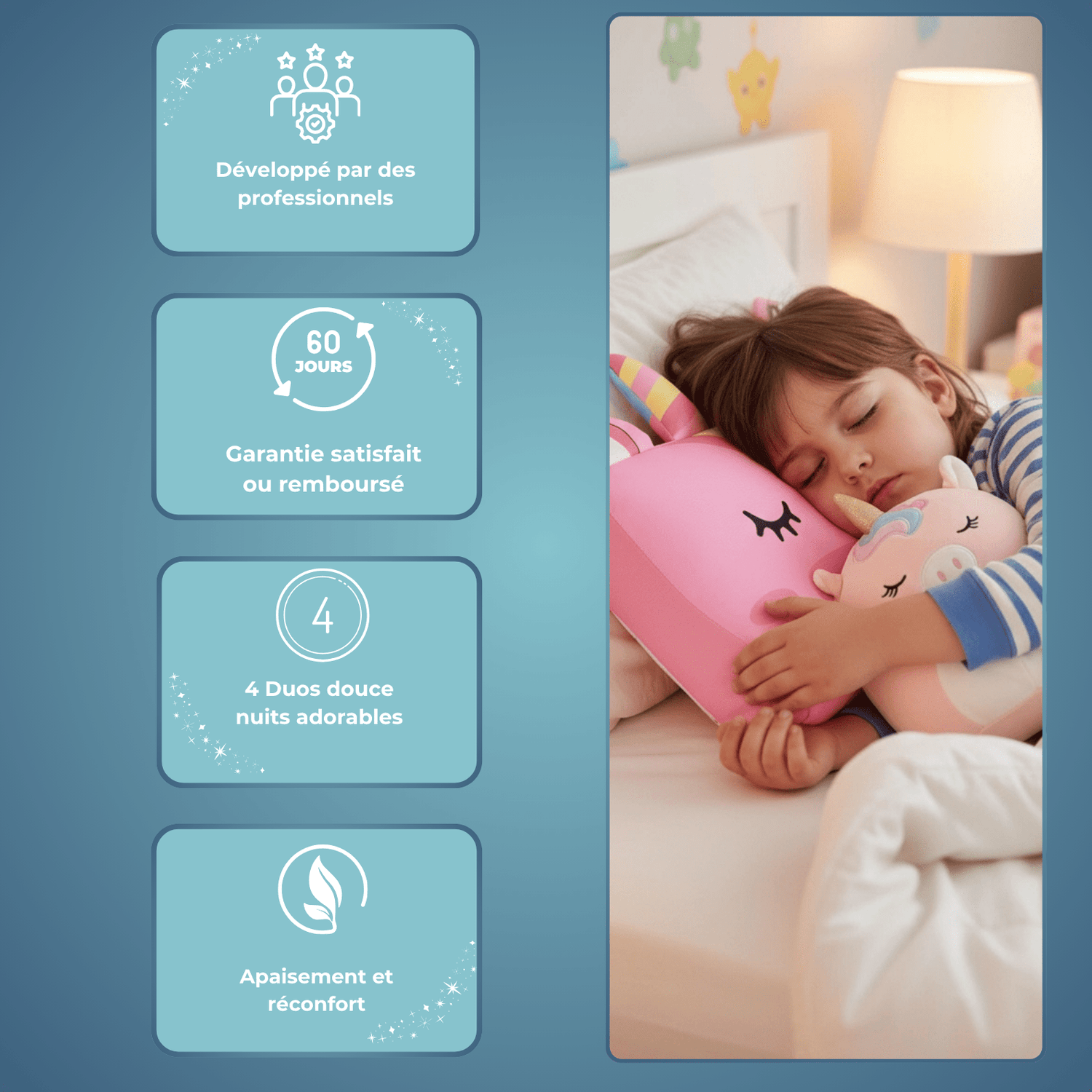 Oreiller Ergonomique pour Enfant